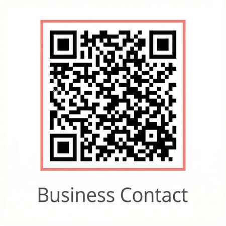 黄色仓库商务二维码